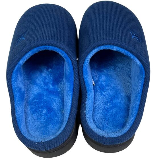 Hicooer Cozy House Shoes Slippers 36-37 CH 4-24-5 Blue Slip On Soft Fuzzy Furry - Picture 4 of 11